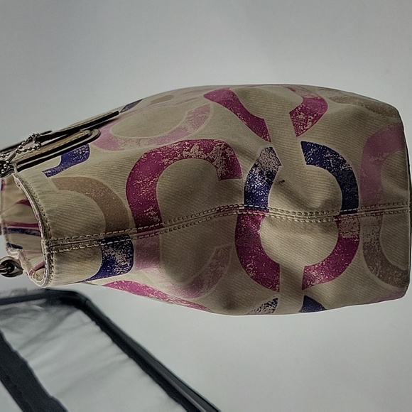 Coach Multicolor Signature Tote and Wallet Set - Picture 11 of 16